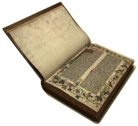 Gutenberg Bible copyright British Library Board